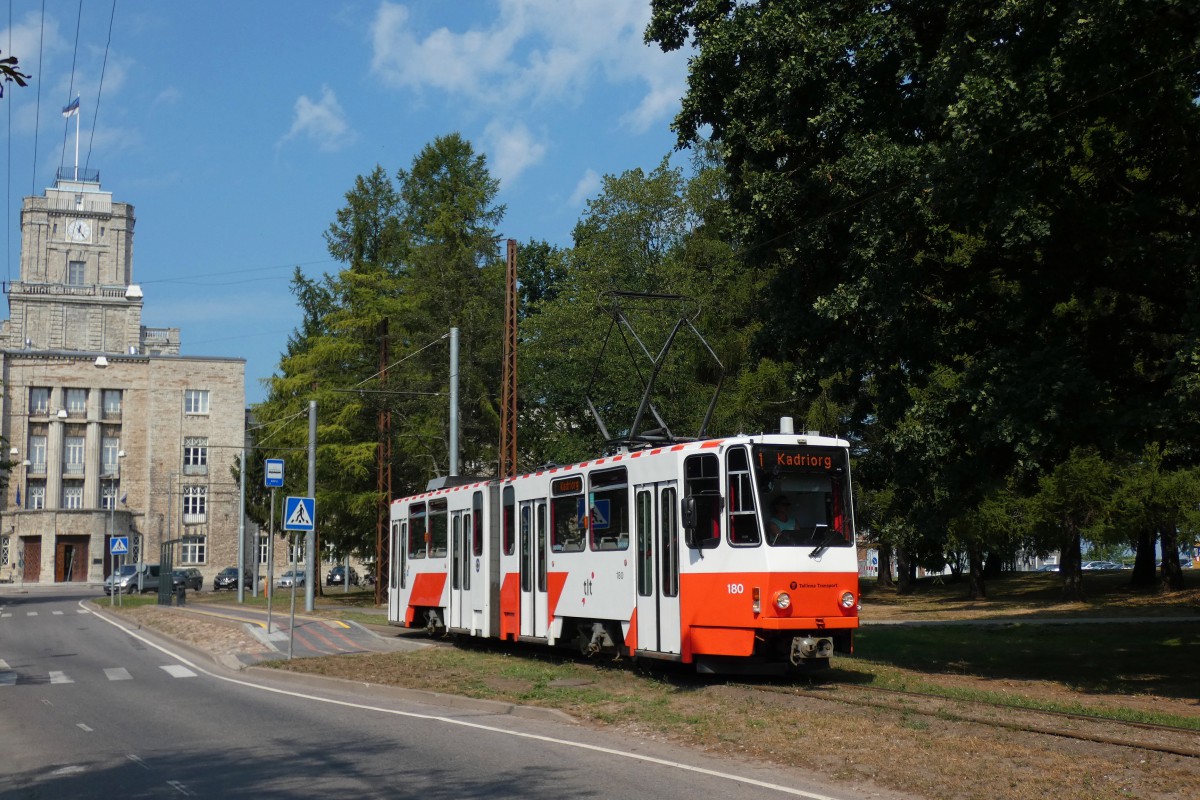 Таллин, Tatra KT4D № 180