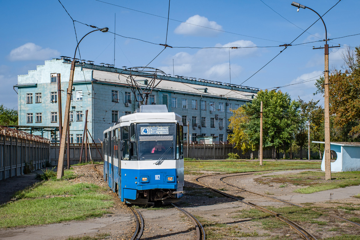 Усть-Каменогорск, Tatra KT4DtM № 102