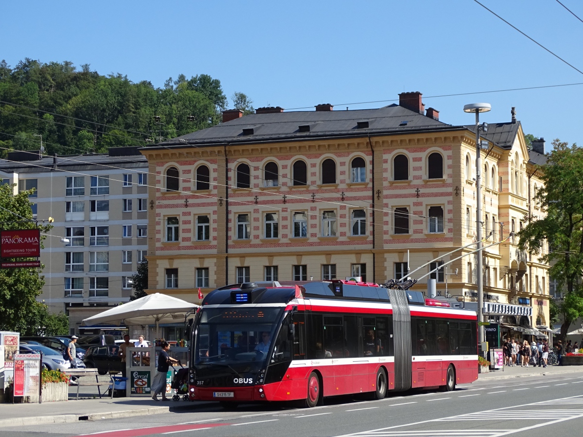 Зальцбург, Solaris Trollino III 18 AC MetroStyle № 357