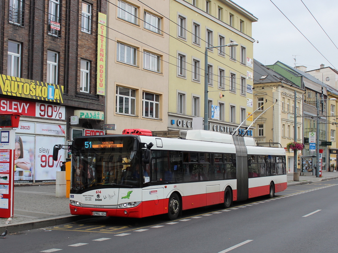 Усти-над-Лабем, Škoda 27Tr Solaris III № 614