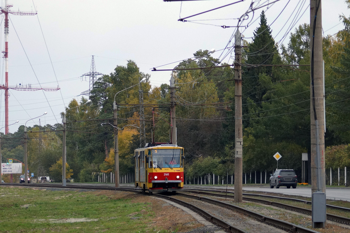 Барнаул, Tatra T6B5SU № 3141