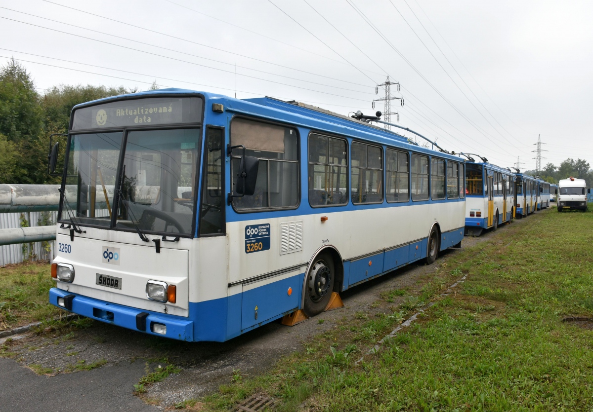 Ostrava, Škoda 14TrM # 3260; Ostrava — Ostrava public transport workers' day 2018