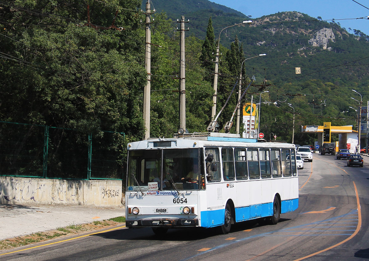 Крымский троллейбус, Škoda 14Tr02/6 № 6054