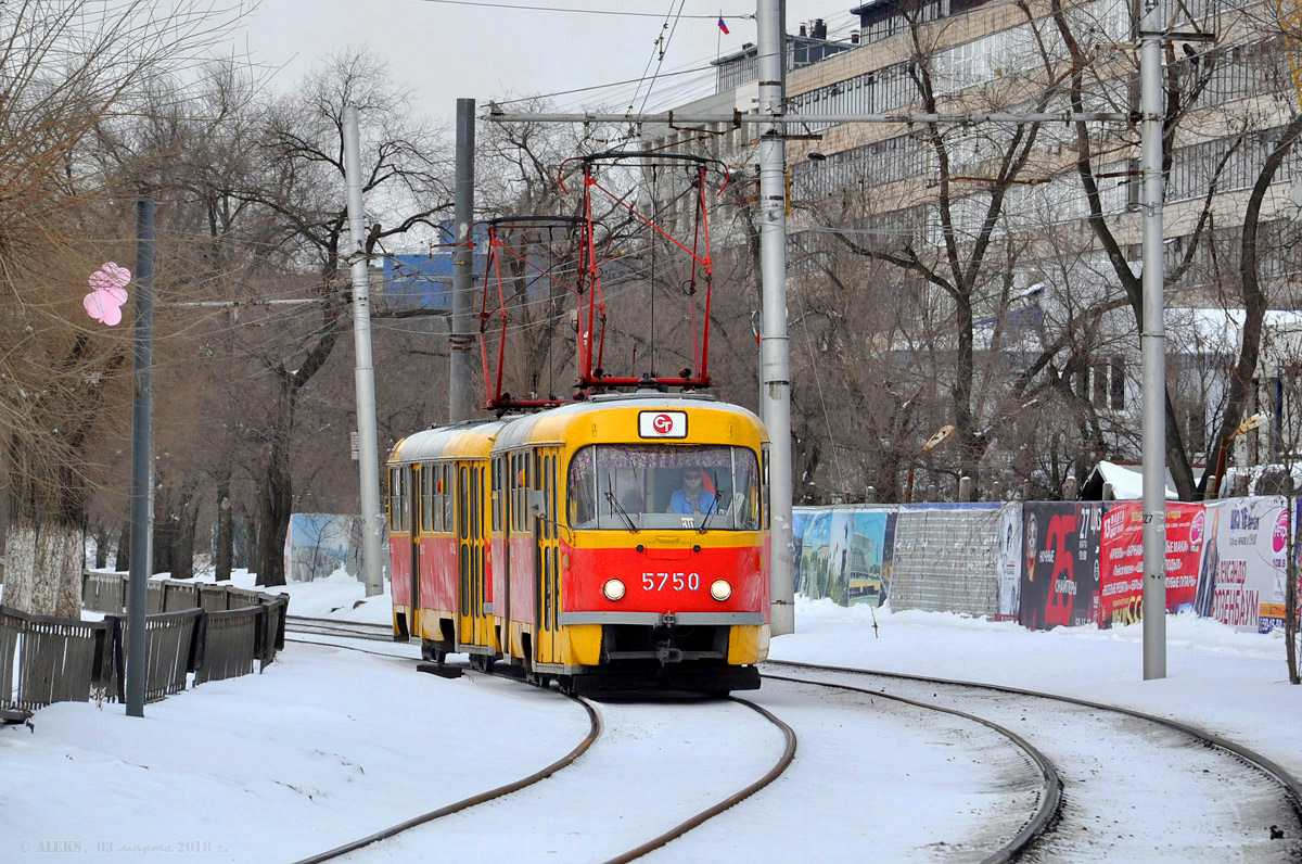 Волгоград, Tatra T3SU № 5750