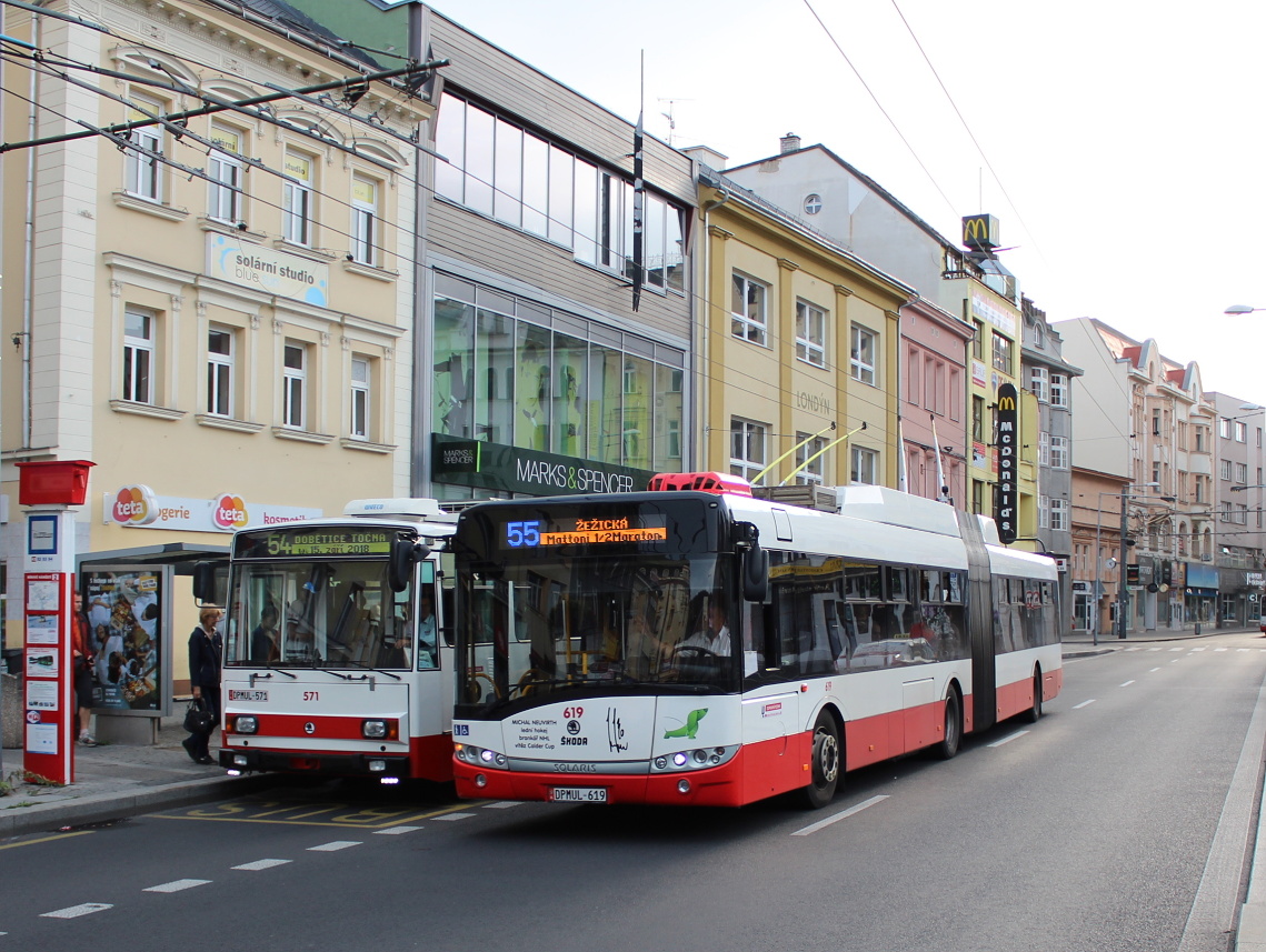Усти-над-Лабем, Škoda 27Tr Solaris III № 619