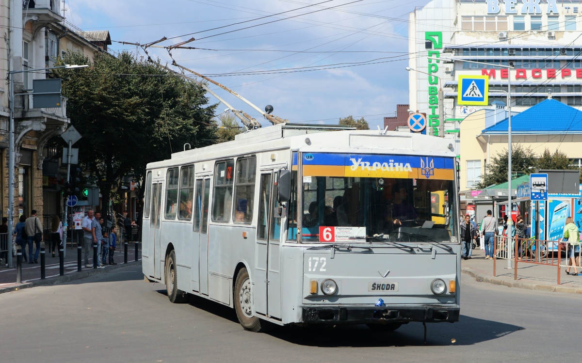 Ивано-Франковск, Škoda 14Tr07 № 172