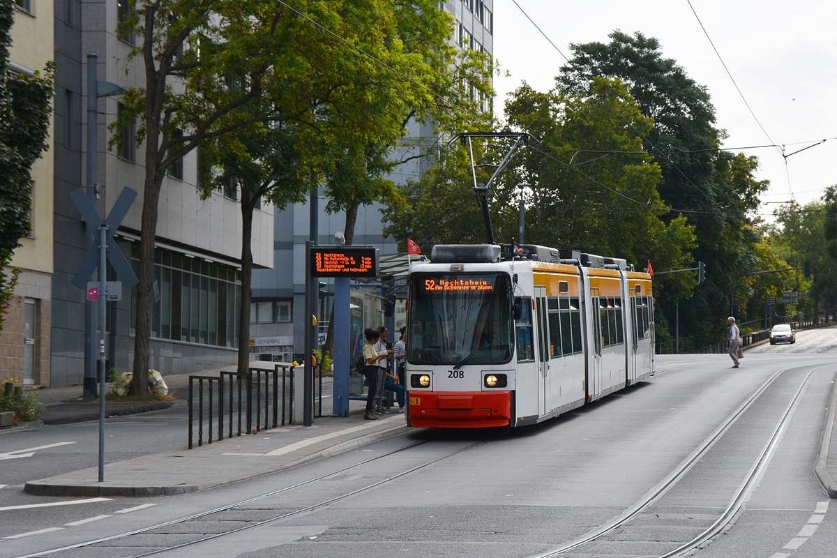 Mainz, Adtranz GT6M-ZR № 208