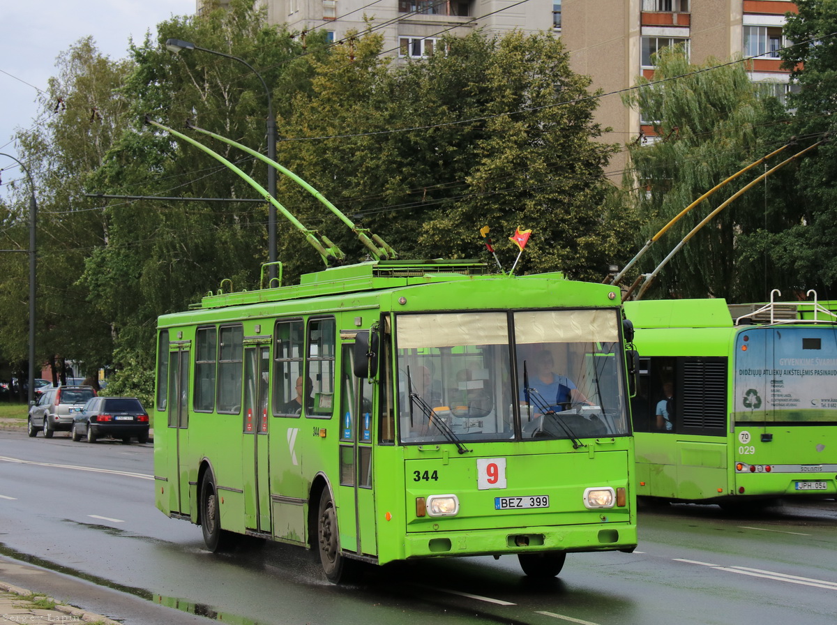 Каунас, Škoda 14Tr13/6 № 344