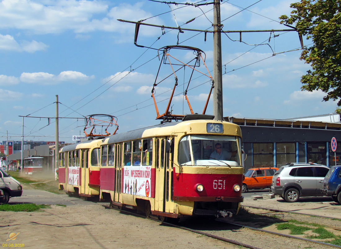 哈爾科夫, Tatra T3SU # 651