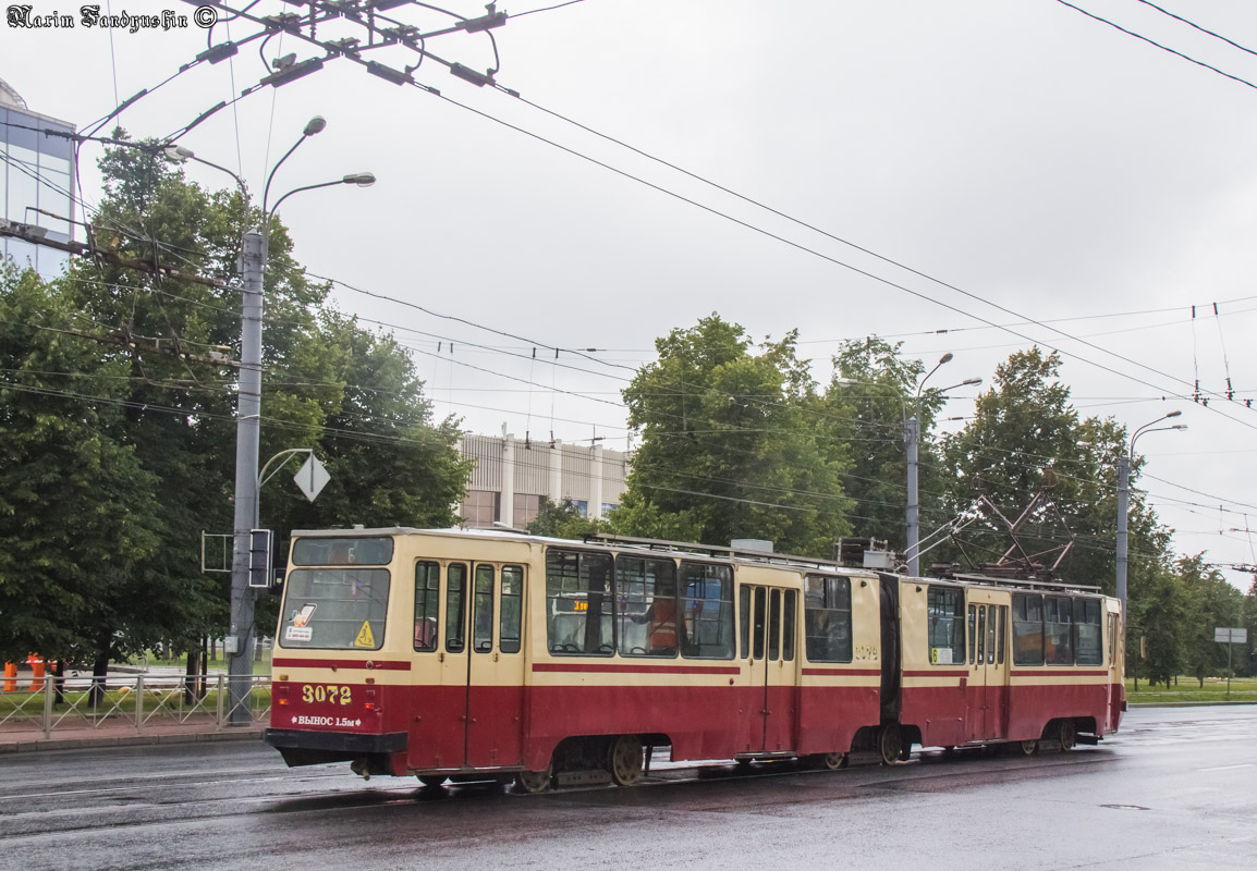 Санкт-Петербург, ЛВС-86К-М № 3072