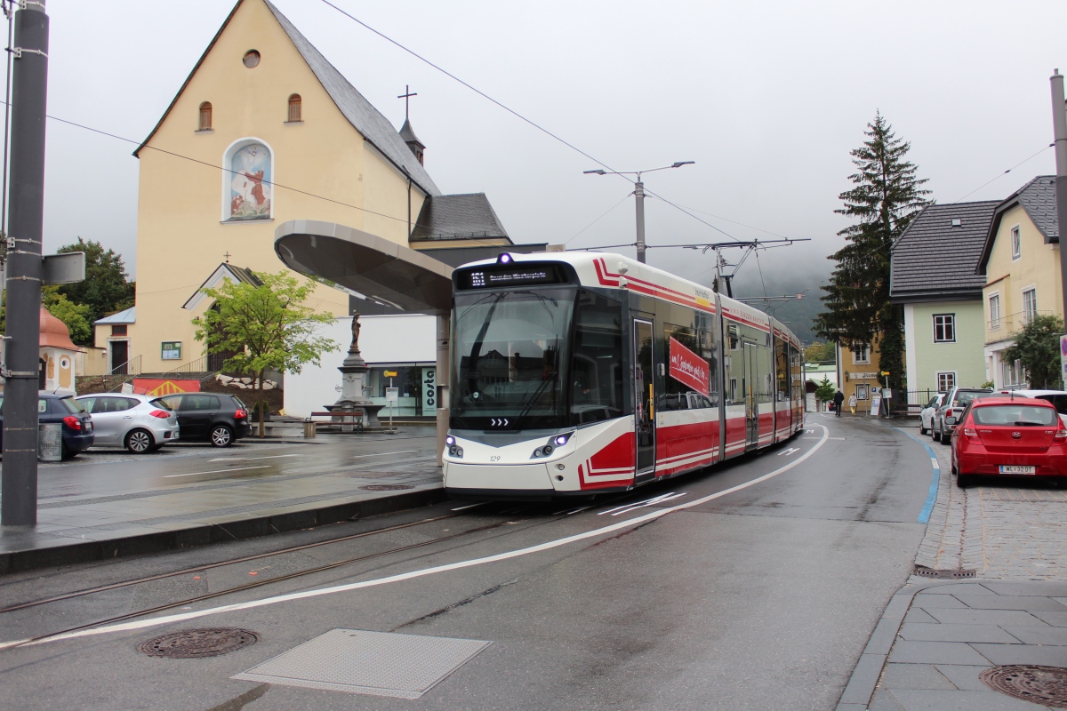 Гмунден – Форхдорф – Ламбах, Vossloh Tramlink V3 № 129