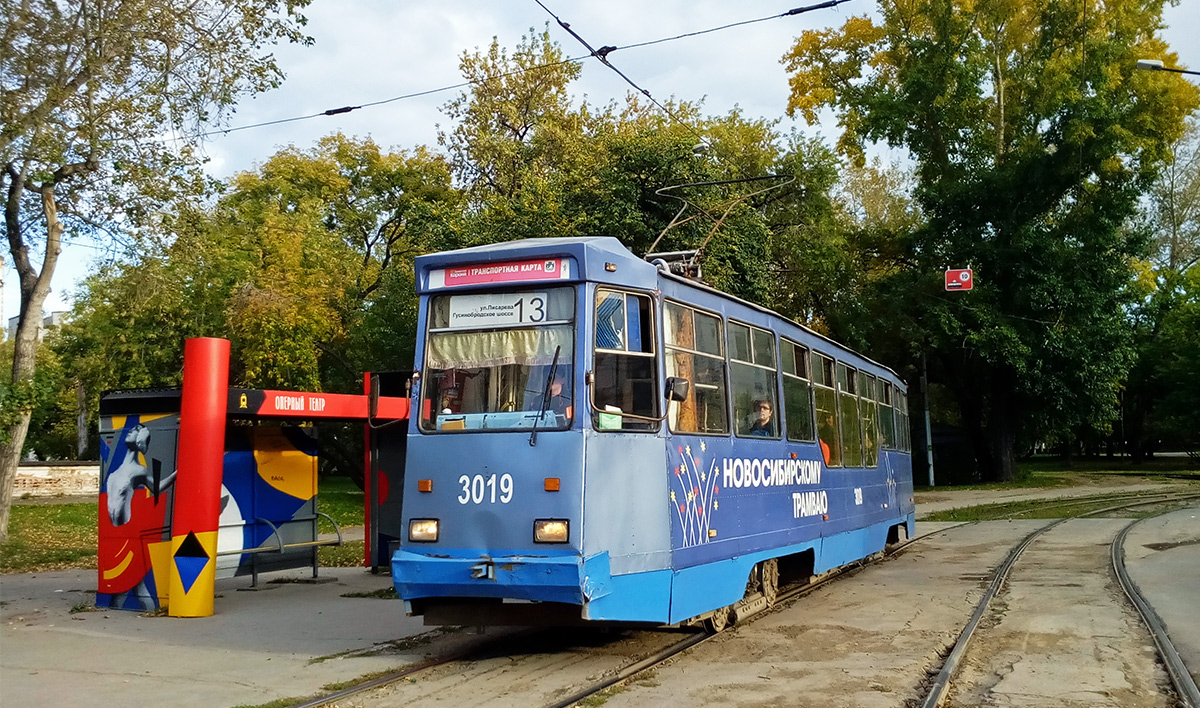 Новосибирск, 71-605 (КТМ-5М3) № 3019
