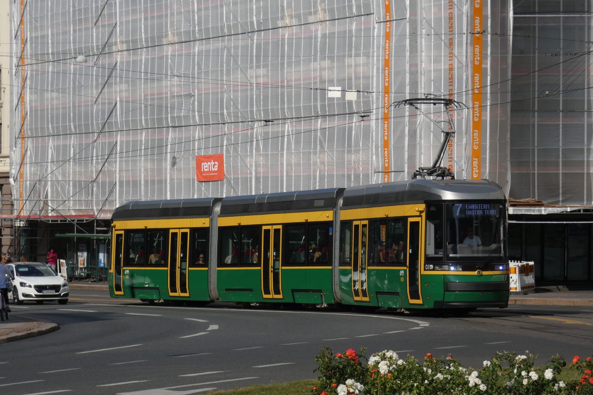 Хельсинки — Эспоо, Škoda ForCity Smart Artic MLNRV3 № 430