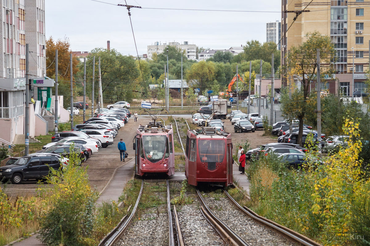 Казань — Линии ГЭТ [2] — Правый берег; Казань — Транспортные зарисовки
