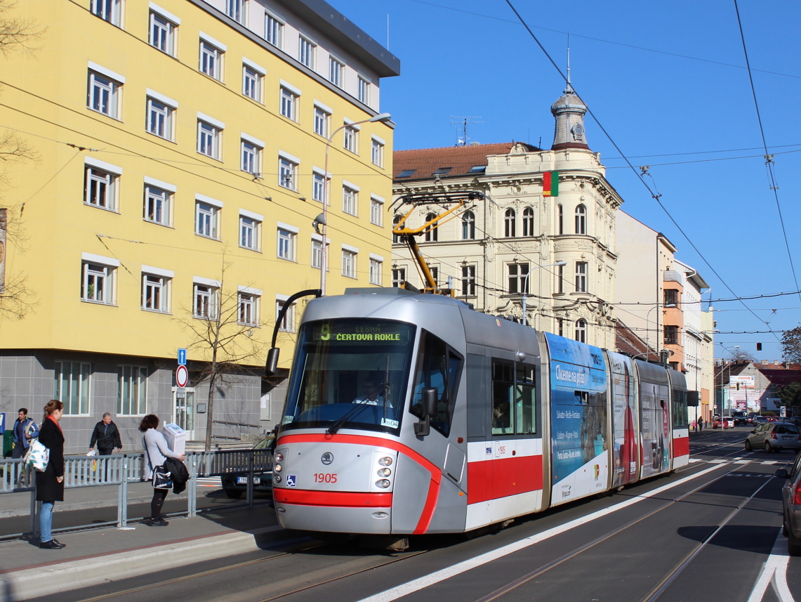 Брно, Škoda 13T Elektra № 1905