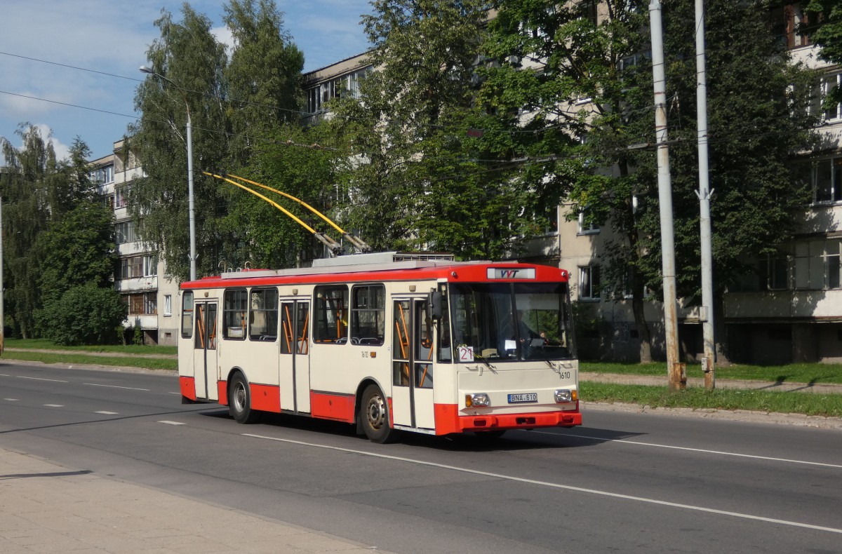 Vilnius, Škoda 14Tr13/6 č. 1610