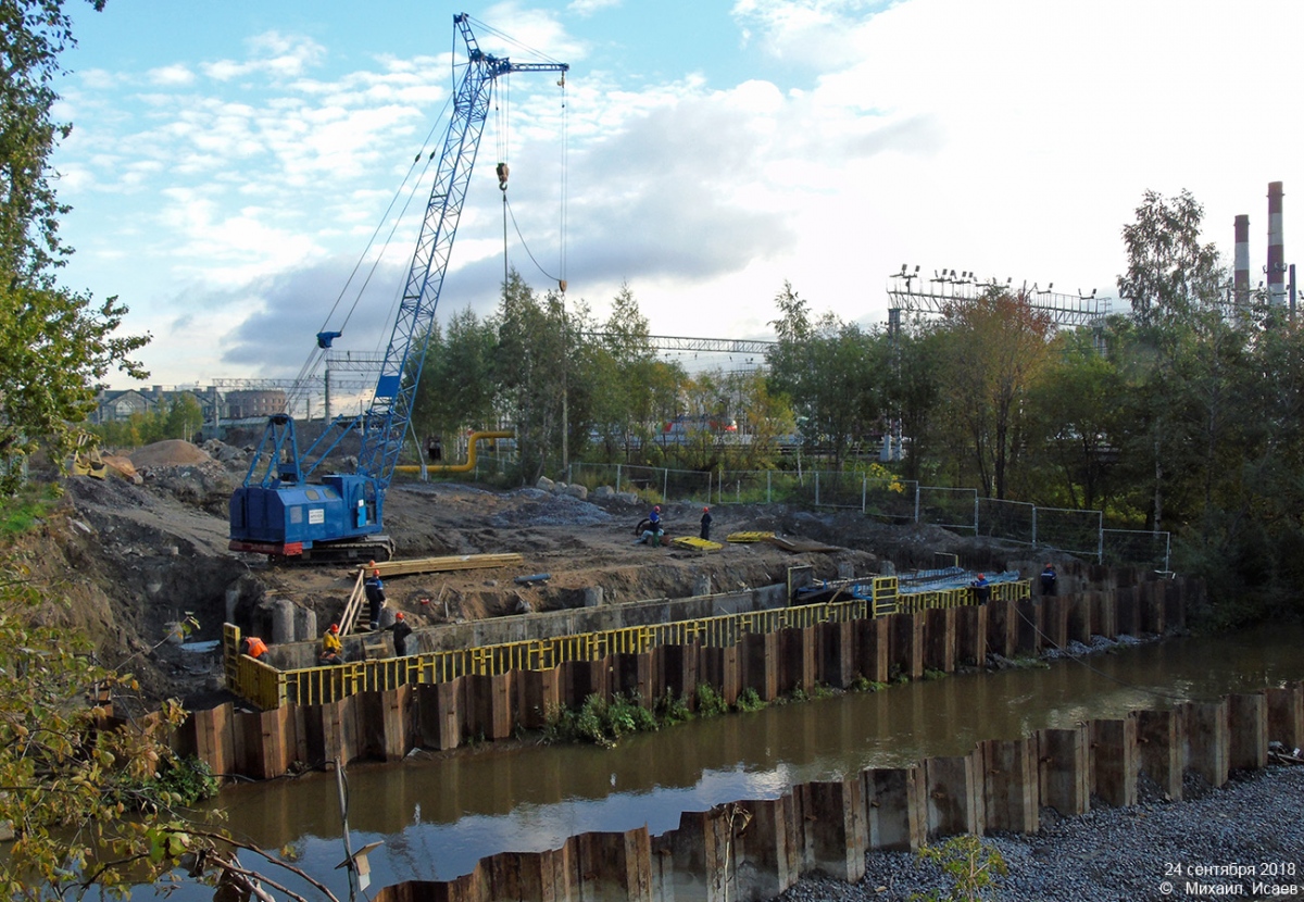 Санкт-Петербург — Мосты; Санкт-Петербург — Строительство трамвайных линий Санкт-Петербург — Мосты; Санкт-Петербург — Строительство трамвайных линий
