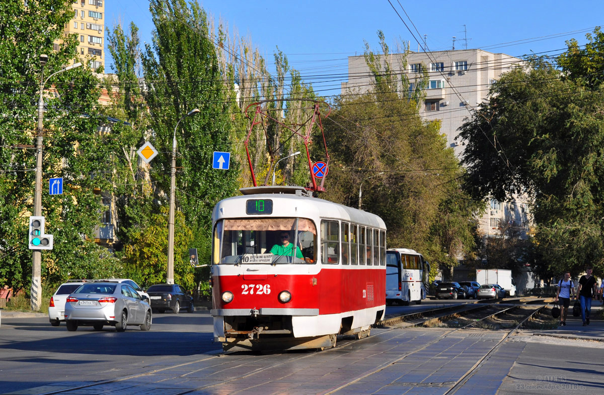 Волгоград, Tatra T3SU № 2726