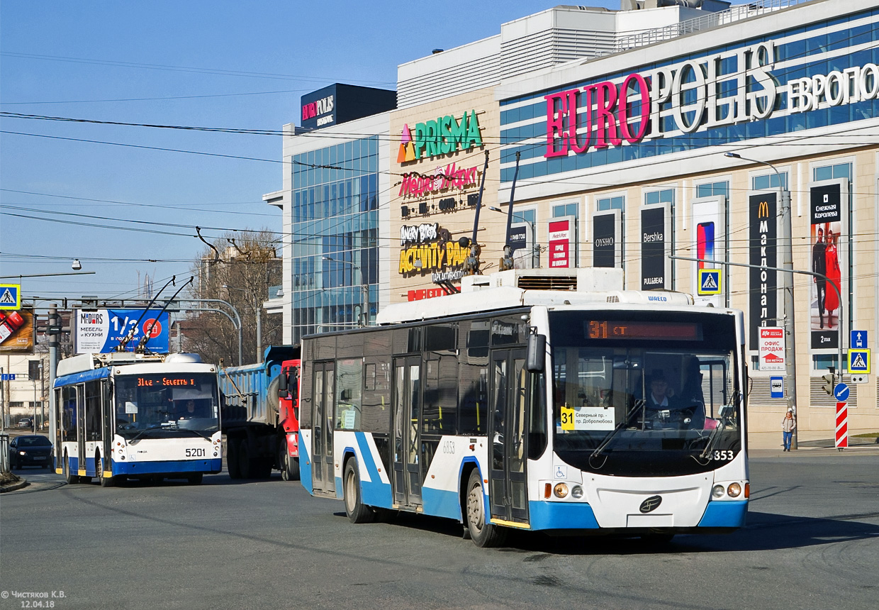 Санкт-Петербург, ВМЗ-5298.01 «Авангард» № 6853