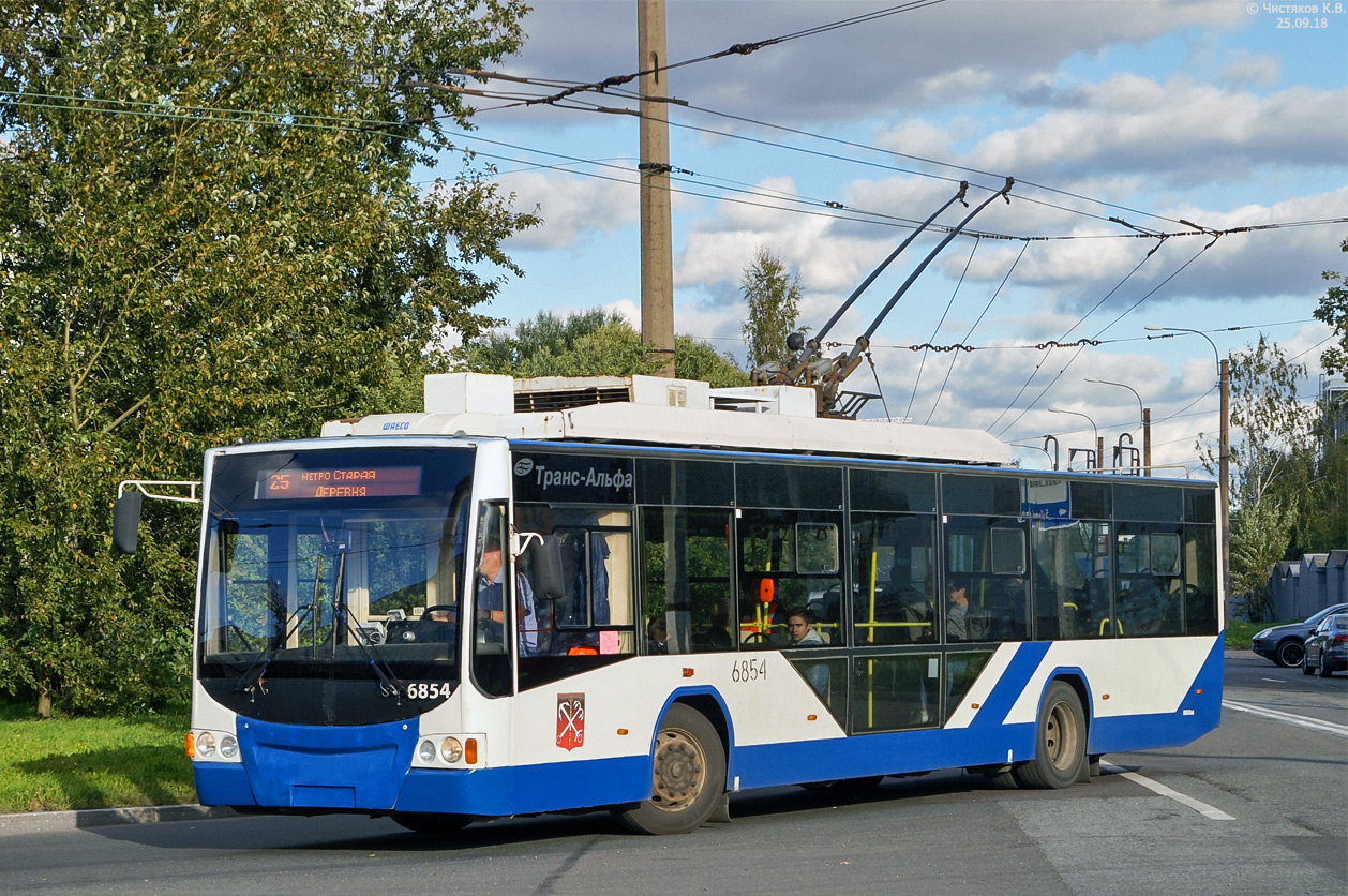 Санкт-Петербург, ВМЗ-5298.01 «Авангард» № 6854