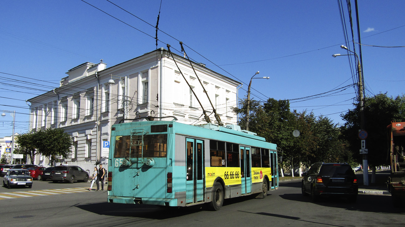 Tver, Trolza-5275.05 “Optima” № 65; Tver — Trolleybus lines: Central district