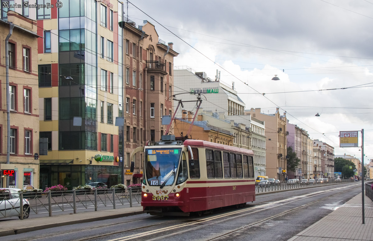 Санкт-Петербург, 71-134А (ЛМ-99АВН) № 3907