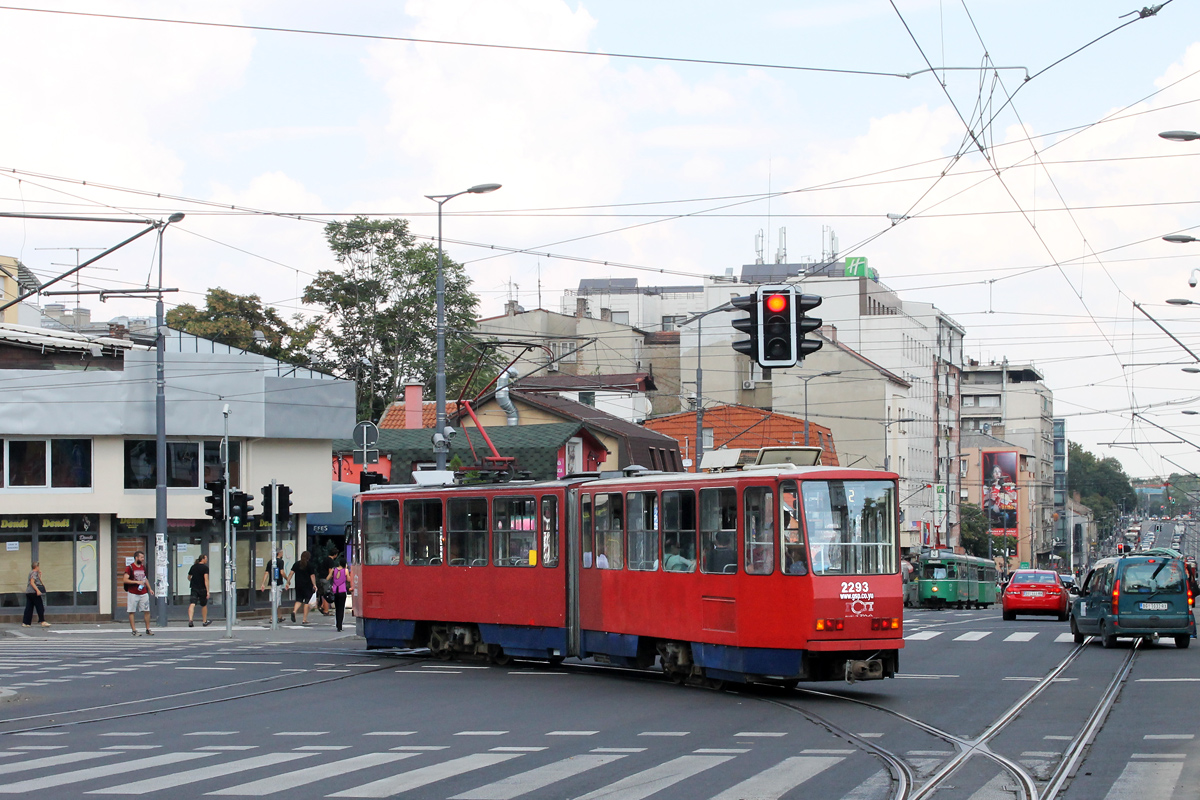 Белград, Tatra KT4YU № 2293