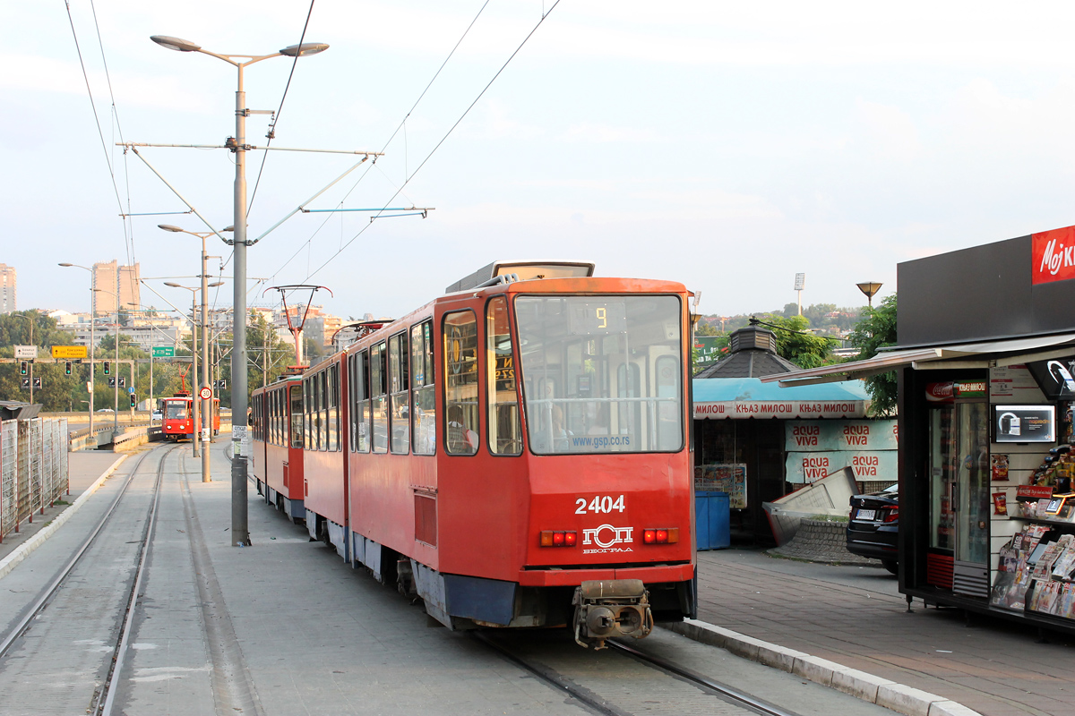 Белград, Tatra KT4M-YUB № 2404
