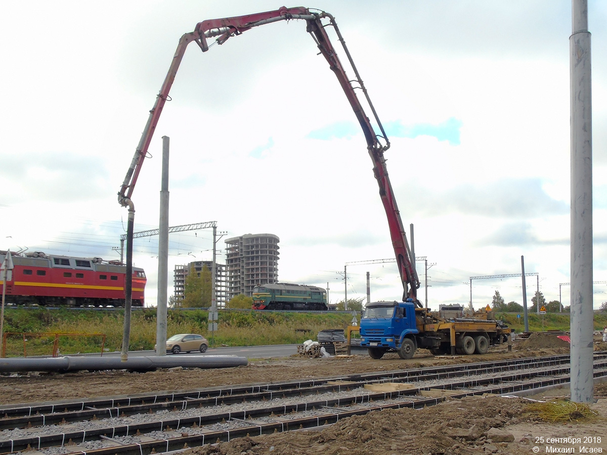 Санкт-Петербург — Строительство трамвайных линий Санкт-Петербург — Строительство трамвайных линий