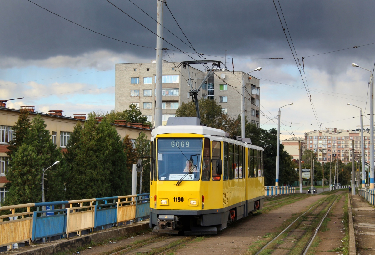 Лвов, Tatra KT4DM № 1190