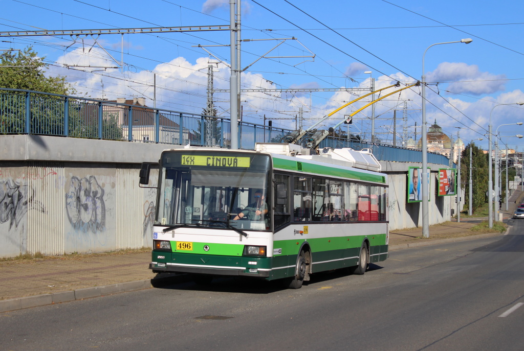 Пльзень, Škoda 21TrACI № 496