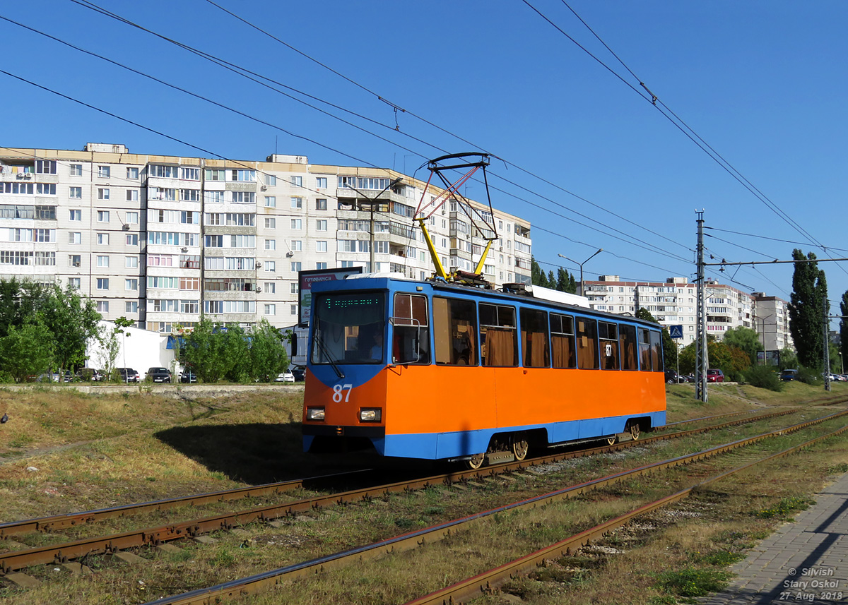 Старый Оскол, 71-605 (КТМ-5М3) № 87