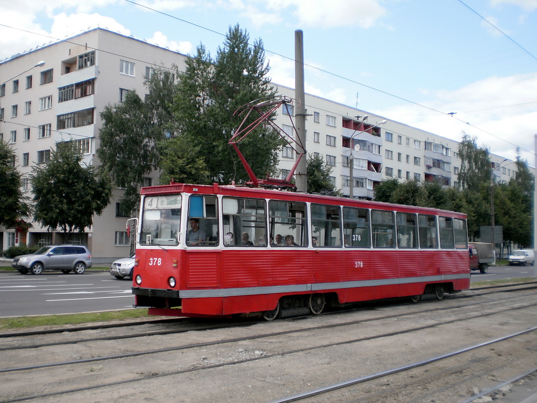 Витебск, 71-605 (КТМ-5М3) № 378 Витебск, 71-605 (КТМ-5М3) № 378