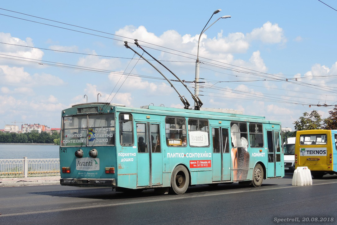 Тернополь, Škoda 14Tr10/6 № 141
