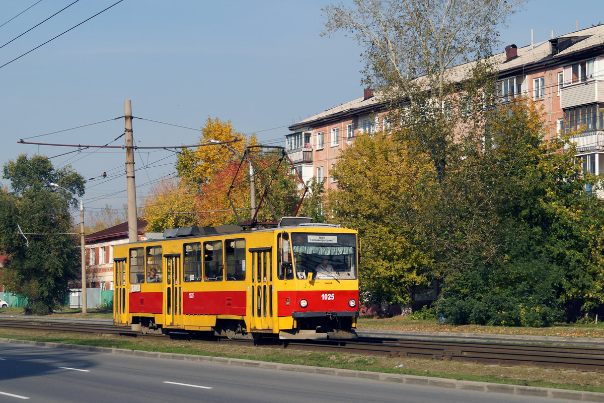 Барнаул, Tatra T6B5SU № 1025