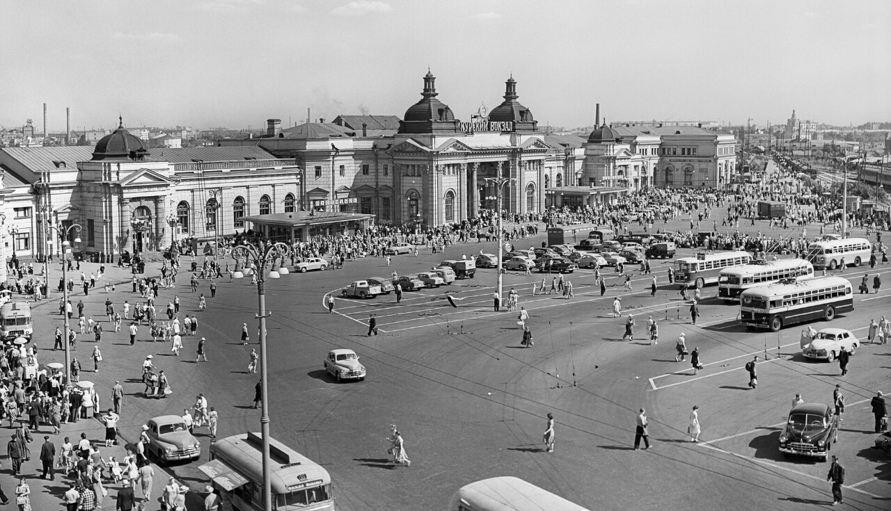 Москва — Исторические фотографии — Трамвай и Троллейбус (1946-1991)