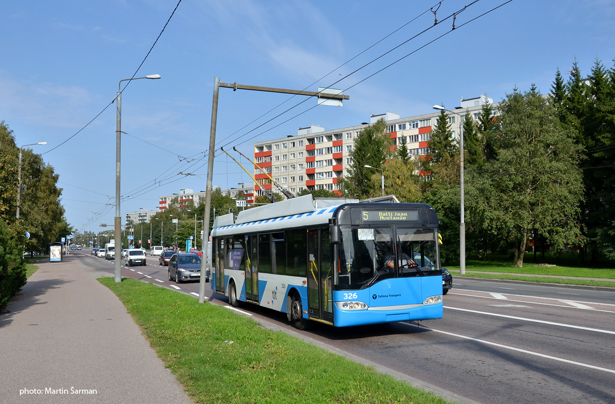 Таллин, Solaris Trollino II 12 Ganz № 326