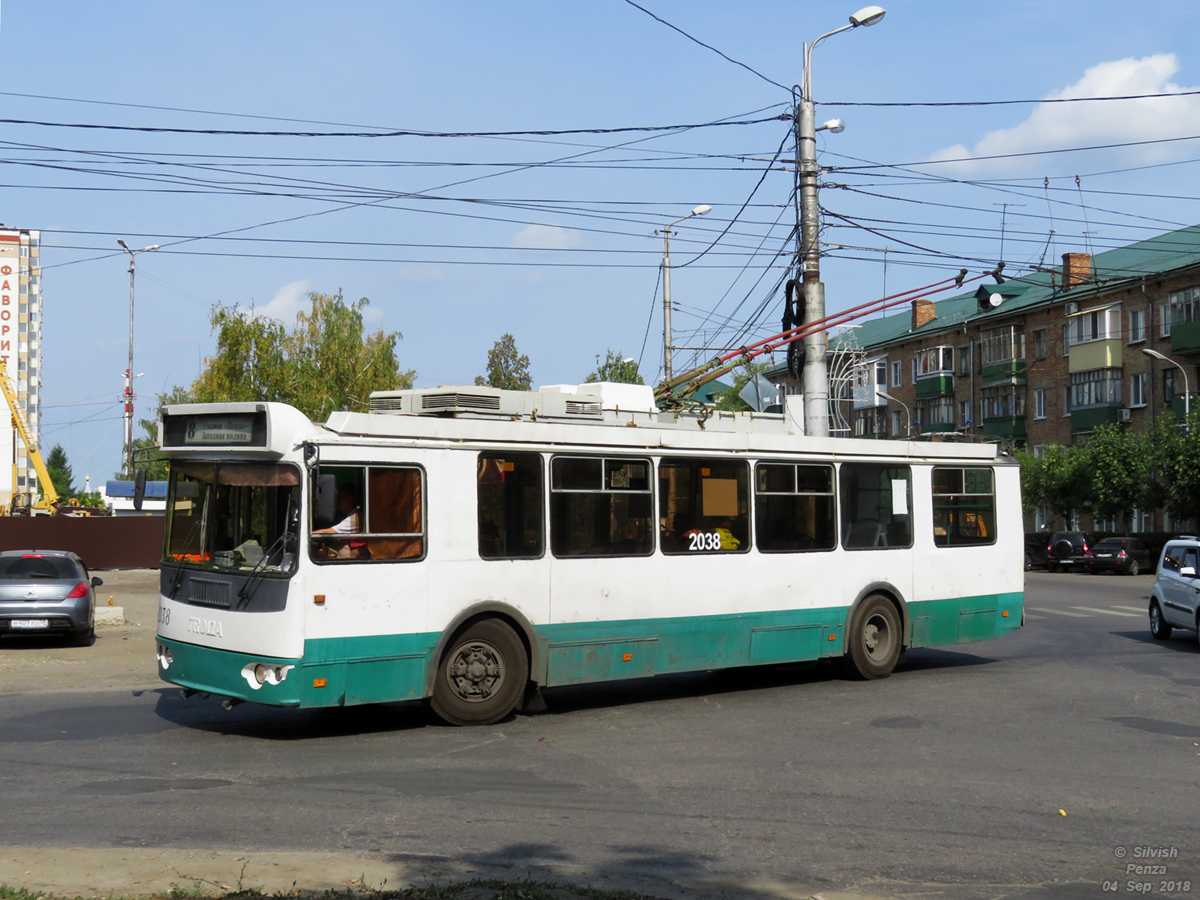Пенза, ЗиУ-682Г-016.02 № 2038