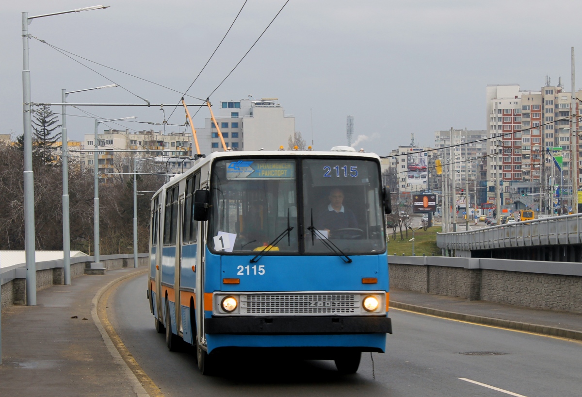 София, Ikarus 280.92 № 2115 София, Ikarus 280.92 № 2115