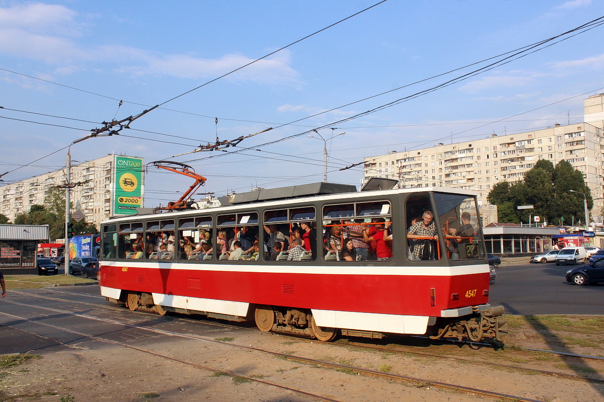 Харьков, Tatra T6A5 № 4547