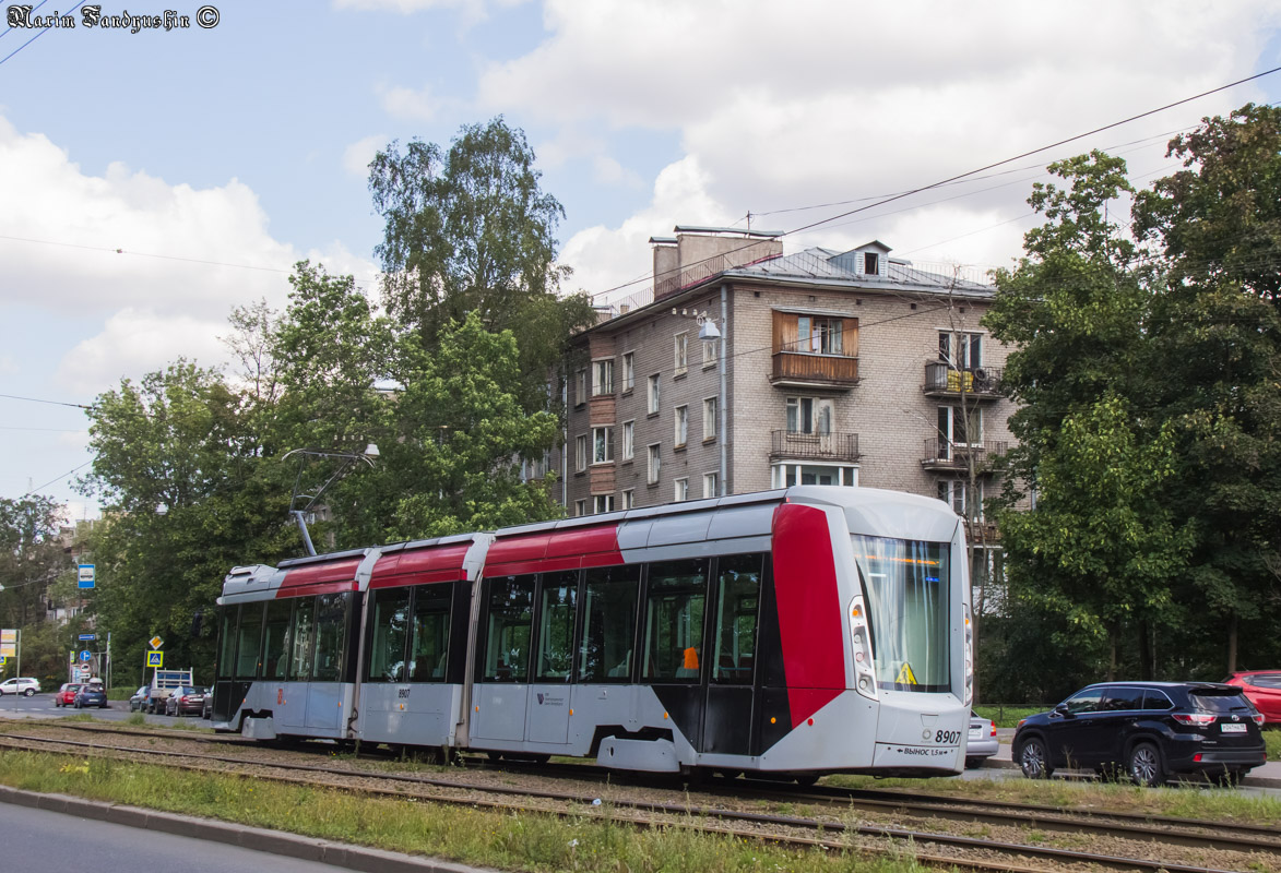 Санкт-Петербург, 71-801 (Alstom Citadis 301 CIS) № 8907