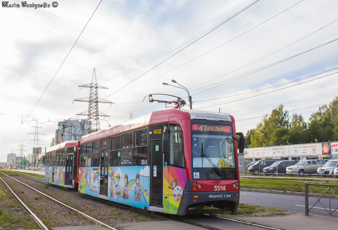 Санкт-Петербург, ЛМ-68М3 № 3514