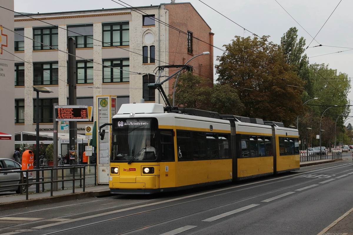 Berliin, BVG GT6U № 1570