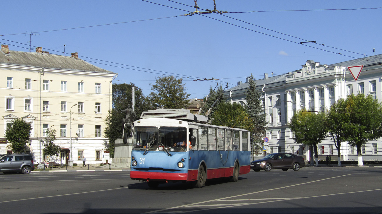 Тверь, ВЗТМ-5284 № 31; Тверь — Троллейбусные линии: Центральный район