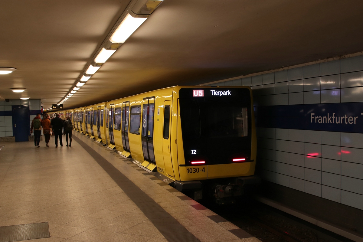 Берлин, BVG IK17 № 1030-4