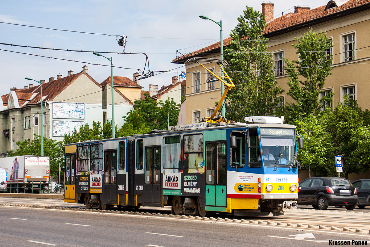 Сегед, Tatra KT4DMC № 208