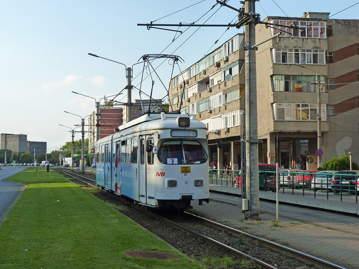 Арад, Duewag GT6 № 42