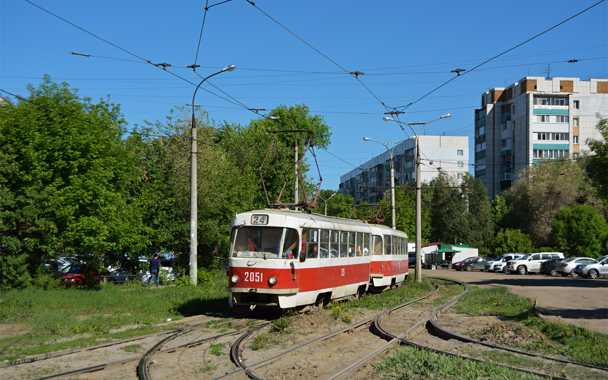 Самара, Tatra T3SU (двухдверная) № 2051
