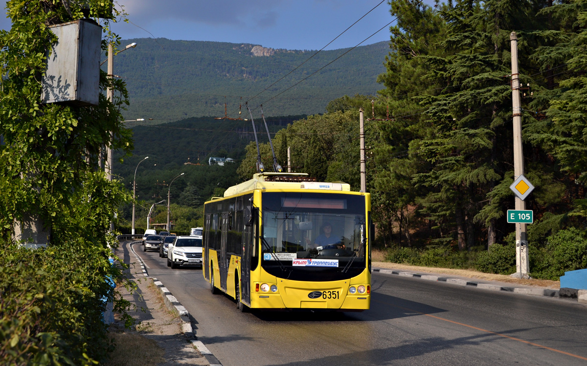 Крымский троллейбус, ВМЗ-5298.01 «Авангард» № 6351