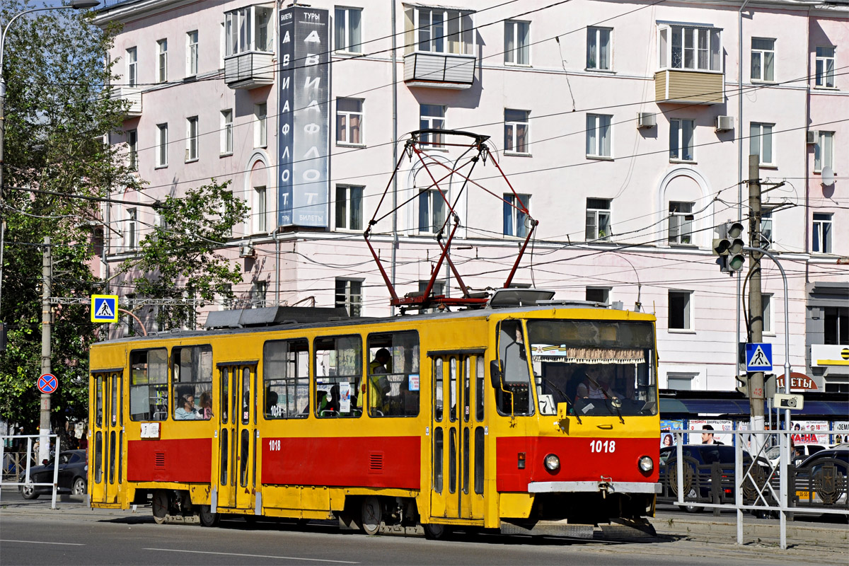 Барнаул, Tatra T6B5SU № 1018